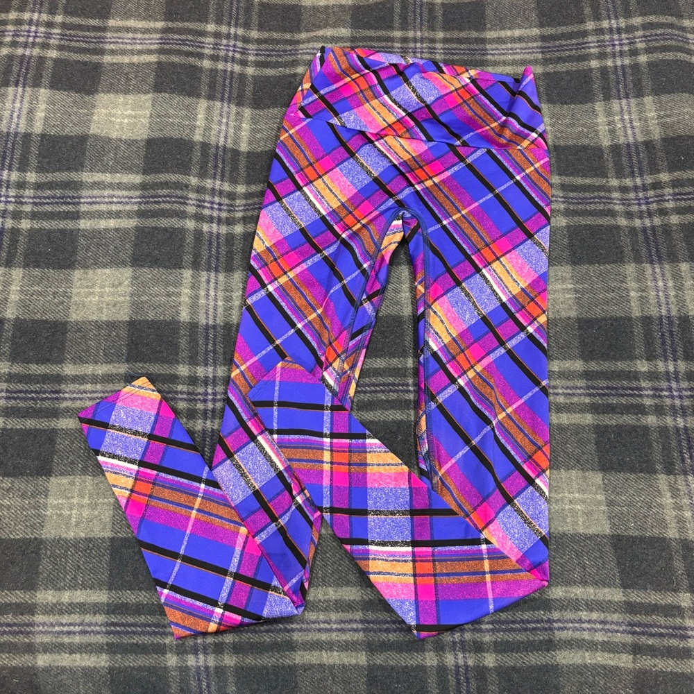 K-Deer Plaid Leggings